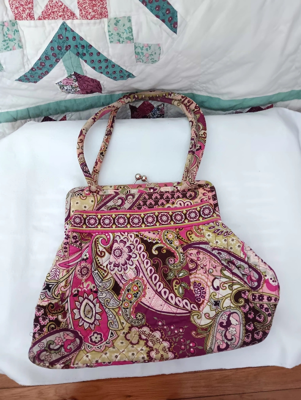 Vera Bradley Paisley Bag - Picture 7 of 7